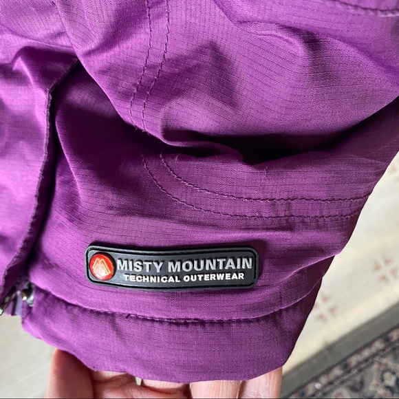 Misty Mountain Purple Winter Coat/Jacket - Picture 4 of 8